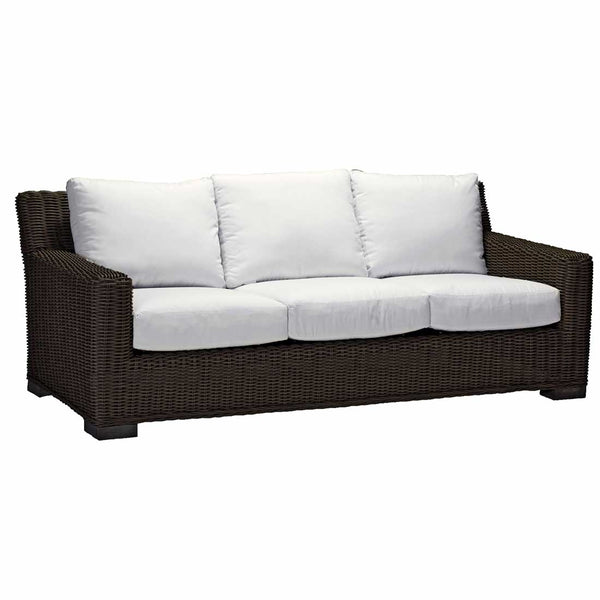 Rustic Woven Sofa Slate Grey
