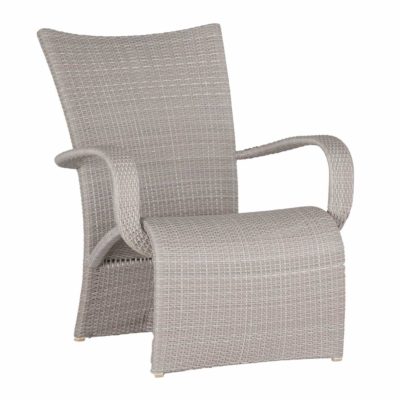 35474 Halo Woven Lounge Chair Oyster